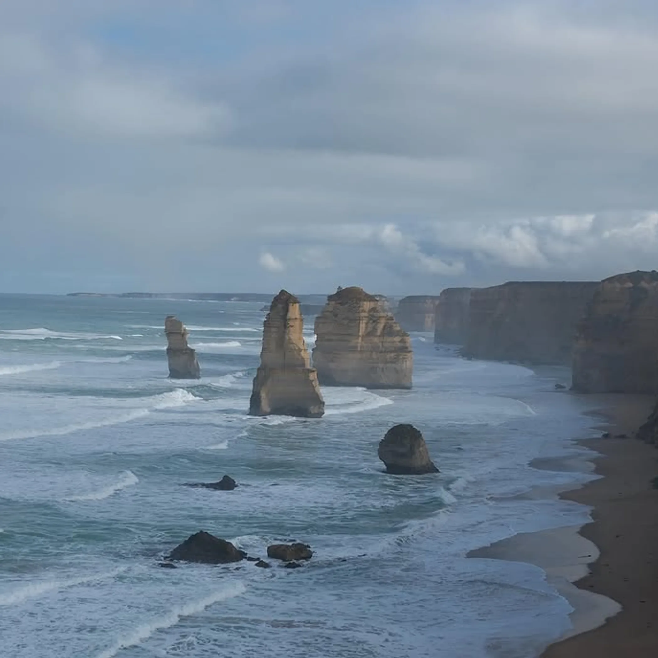 great ocean road sign near port campbell