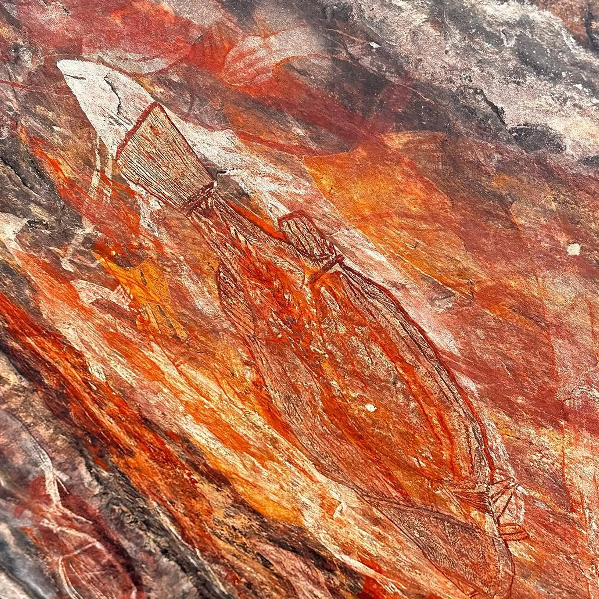 ancestral rock paintings