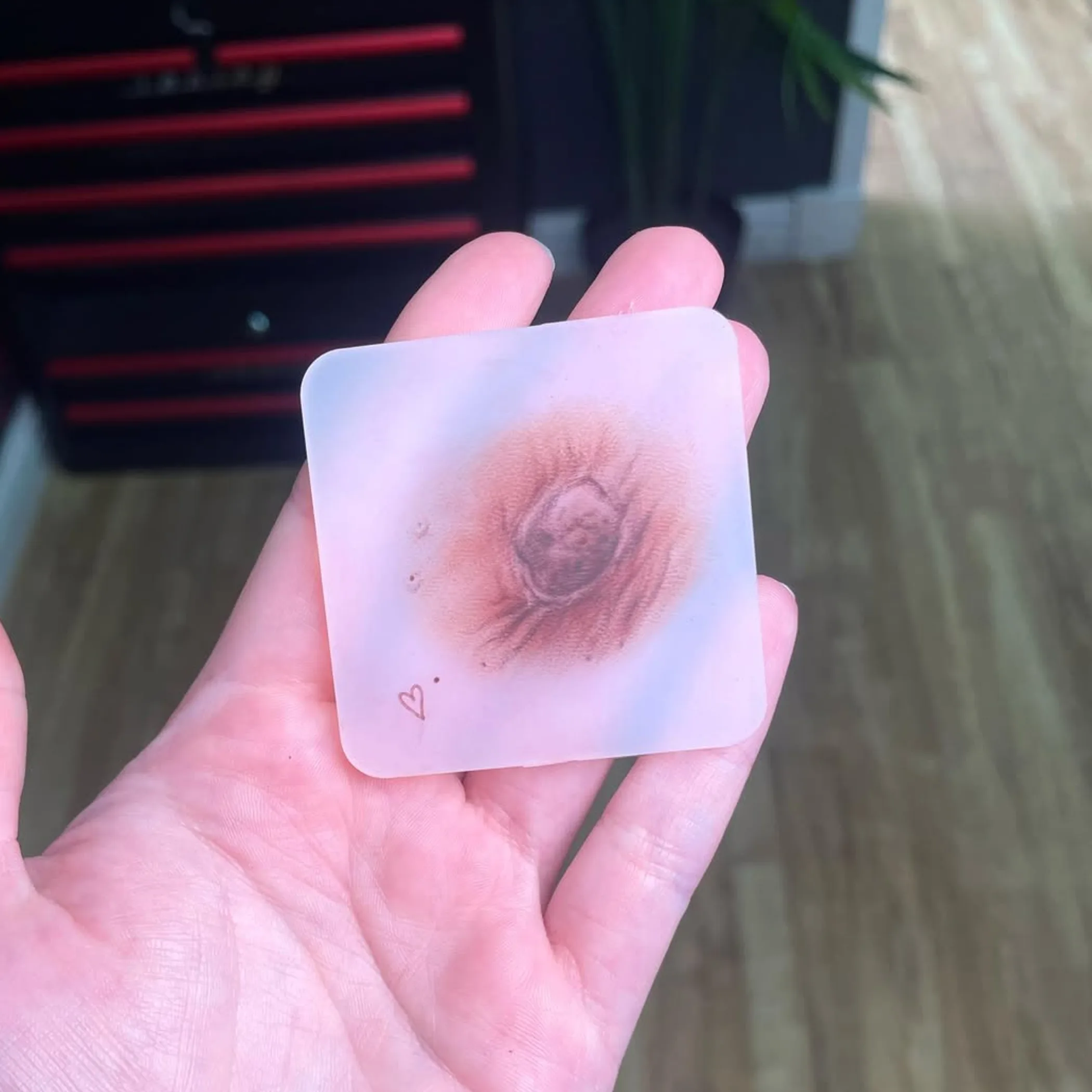 3d areola tattooing on practice skin